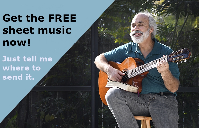 Get the FREE sheet music now! Just tell me where to send it.