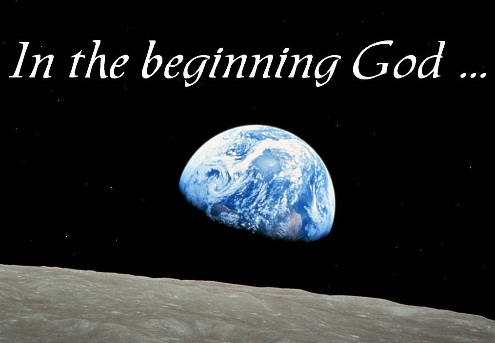 In the beginning ... God IS.